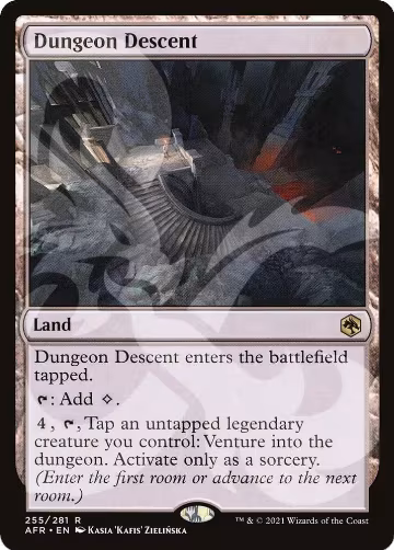 Dungeon Descent (255), AFR Ampersand Promos — Magic card price