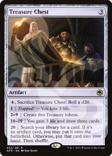 Treasure Chest (252), AFR Ampersand Promos — Magic card price