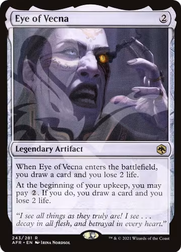 Eye of Vecna (243), AFR Ampersand Promos — Magic card price