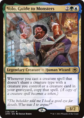 Volo, Guide to Monsters (238), AFR Ampersand Promos — Magic card price