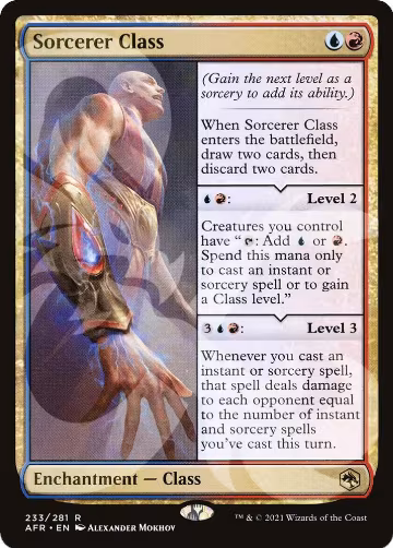 Sorcerer Class (233), AFR Ampersand Promos — Magic card price