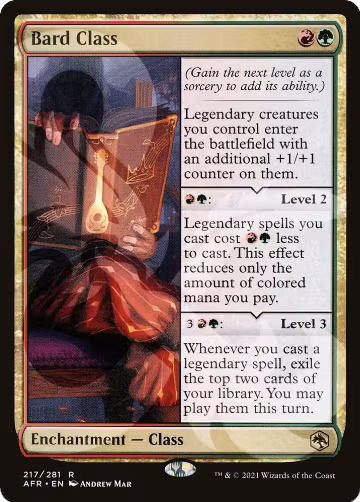 Bard Class (217), AFR Ampersand Promos — Magic card price