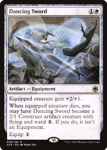 Dancing Sword (8), AFR Ampersand Promos — Magic card price