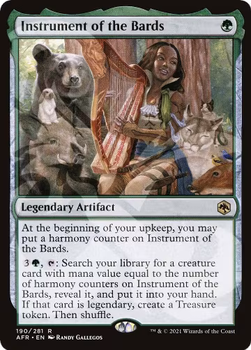 Instrument of the Bards (190), AFR Ampersand Promos — Magic card price