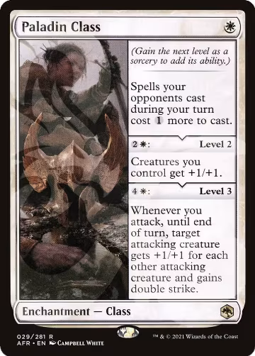 Paladin Class (29), AFR Ampersand Promos — Magic card price