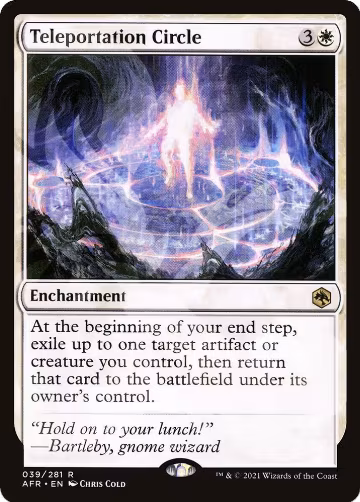 Teleportation Circle (39), AFR Ampersand Promos — Magic card price
