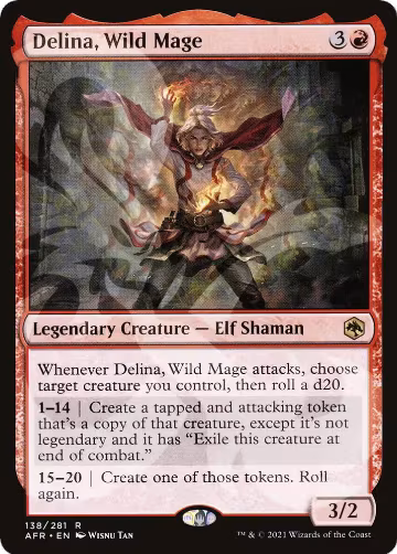 Delina, Wild Mage (138) — card price