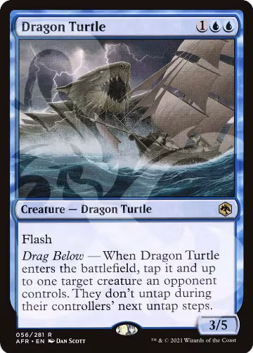 Dragon Turtle (56), AFR Ampersand Promos — Magic card price