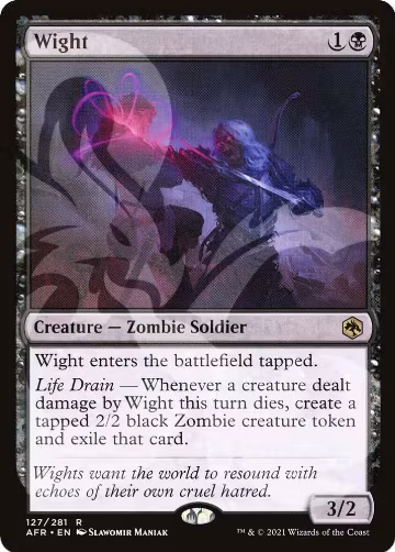 Wight (127), AFR Ampersand Promos — Magic card price