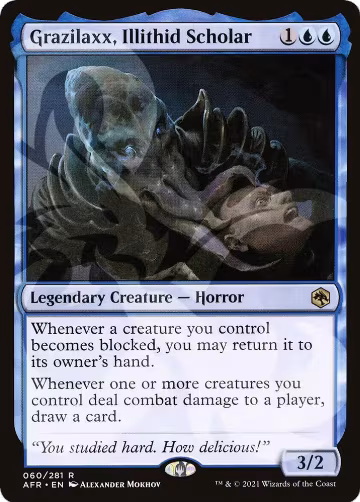 Grazilaxx, Illithid Scholar (60), AFR Ampersand Promos — Magic card price