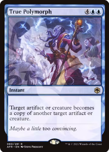 True Polymorph (80), AFR Ampersand Promos — Magic card price