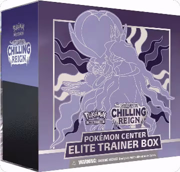 Chilling Reign Pokemon Center Elite Trainer Box [Shadow Rider Calyrex] (Exclusive), Chilling Reign — Pokémon sealed product price