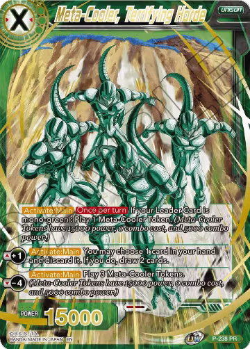 Meta-Cooler, Terrifying Horde (Alternate Art) (P-238), Special Anniversary Set 2021 — DB Super card price