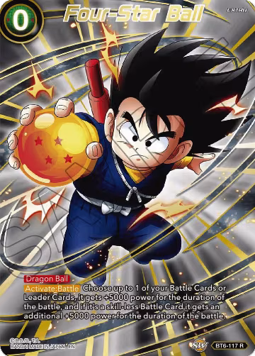 Four-Star Ball (Alternate Art) (BT6-117), Special Anniversary Set 2021 — DB Super card price
