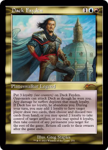 Dack Fayden (251) (251), Secret Lair Drop Series — Magic card price