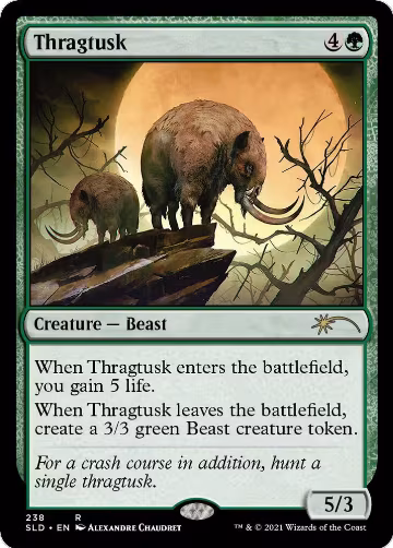 Thragtusk (238), Secret Lair Drop Series — Magic card price
