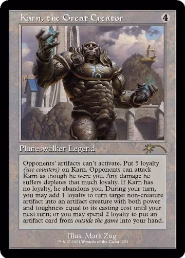 Karn, the Great Creator (253), Secret Lair Drop Series — Magic card price