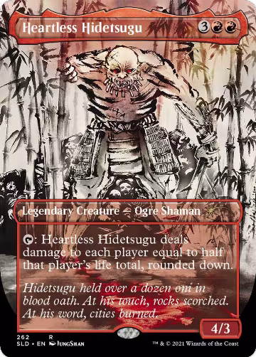 Heartless Hidetsugu (262), Secret Lair Drop Series — Magic card price