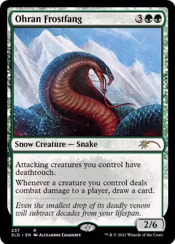 Ohran Frostfang (237), Secret Lair Drop Series — Magic card price
