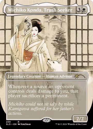 Michiko Konda, Truth Seeker (259), Secret Lair Drop Series — Magic card price
