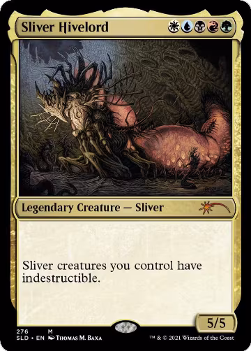 Sliver Hivelord (276), Secret Lair Drop Series — Magic card price