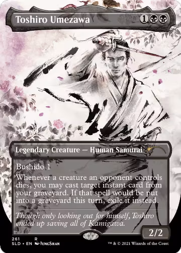 Toshiro Umezawa (261), Secret Lair Drop Series — Magic card price