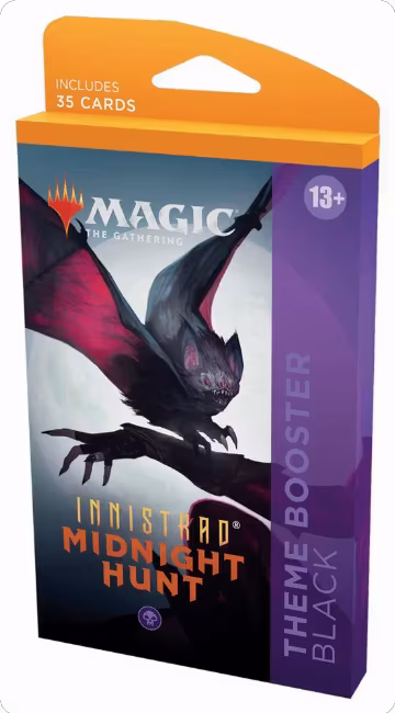 Innistrad: Midnight Hunt - Theme Booster [Black], Innistrad: Midnight Hunt — Magic sealed product price