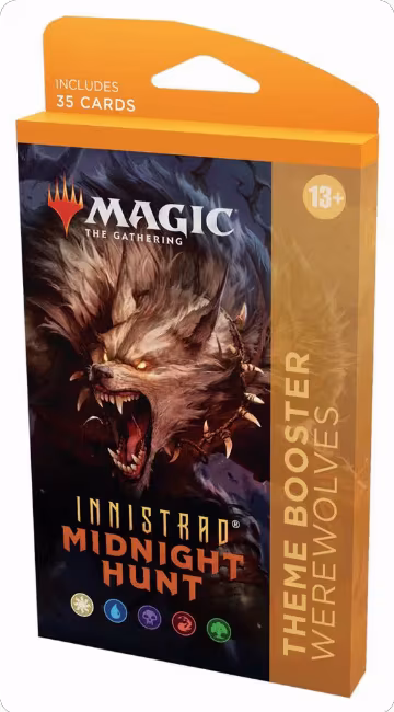 Innistrad: Midnight Hunt - Theme Booster [Werewolves], Innistrad: Midnight Hunt — Magic sealed product price