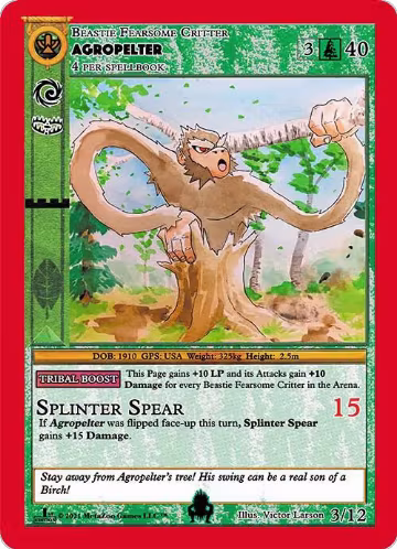 Agropelter (3), Cryptid Nation: First Edition Tribal Theme Decks — MetaZoo card price