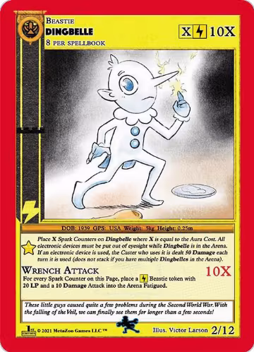 Dingbelle (2), Cryptid Nation: First Edition Tribal Theme Decks — MetaZoo card price