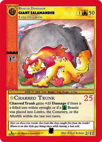 Giant Salamander (2), Cryptid Nation: First Edition Tribal Theme Decks — MetaZoo card price