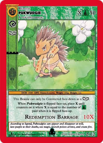 Pukwudgie (2), Cryptid Nation: First Edition Tribal Theme Decks — MetaZoo card price
