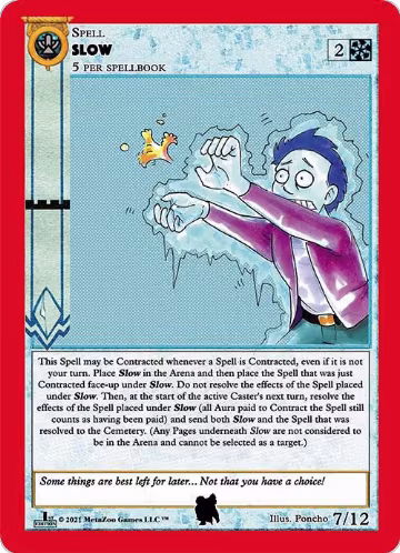 Slow (7), Cryptid Nation: First Edition Tribal Theme Decks — MetaZoo card price