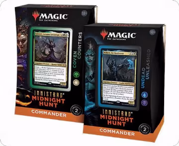 Innistrad: Midnight Hunt - Commander Decks [Set of 2], Commander: Innistrad: Midnight Hunt — Magic sealed product price