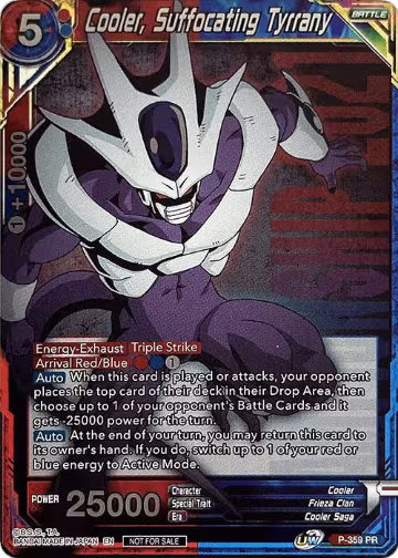 Cooler, Suffocating Tyrrany (Championship Pack 2021 Vol.3) (P-359), Promotion Cards — DB Super card price