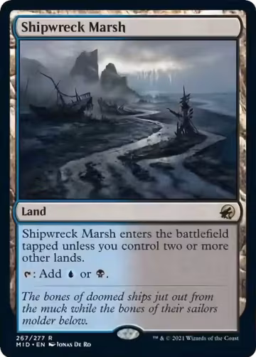 Shipwreck Marsh (267), Innistrad: Midnight Hunt — Magic card price