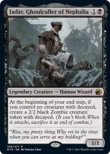 Jadar, Ghoulcaller of Nephalia (108), Innistrad: Midnight Hunt — Magic card price