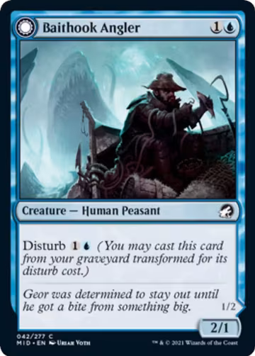 Baithook Angler (42), Innistrad: Midnight Hunt — Magic card price