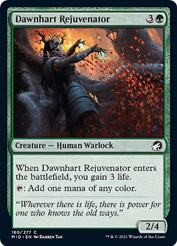 Dawnhart Rejuvenator (180), Innistrad: Midnight Hunt — Magic card price