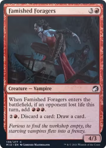 Famished Foragers (138), Innistrad: Midnight Hunt — Magic card price