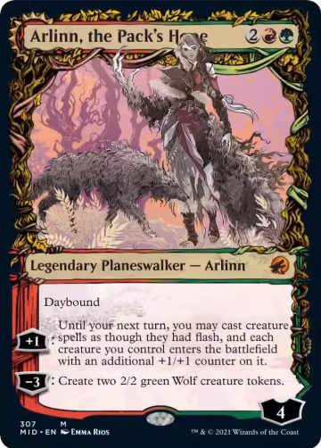 Arlinn, the Pack's Hope (Showcase) (307) — card price