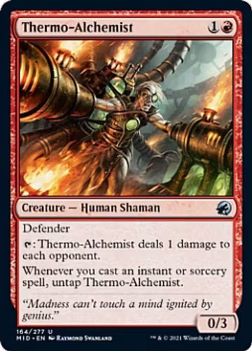 Thermo-Alchemist (164), Innistrad: Midnight Hunt — Magic card price