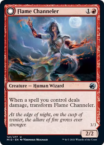 Flame Channeler (141), Innistrad: Midnight Hunt — Magic card price