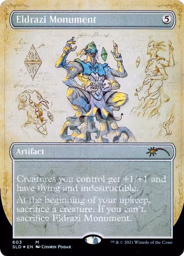 Eldrazi Monument (603), Secret Lair Drop Series — Magic card price