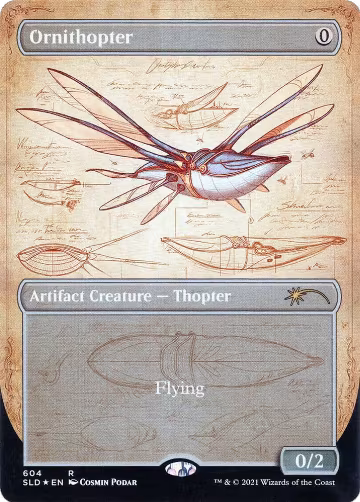 Ornithopter (604), Secret Lair Drop Series — Magic card price