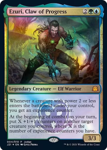 Ezuri, Claw of Progress (4), Judge Promos — Magic card price