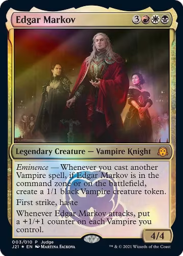 Edgar Markov (3), Judge Promos — Magic card price