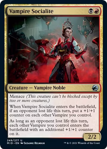 Vampire Socialite (249), Innistrad: Midnight Hunt — Magic card price