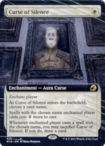 Curse of Silence (Extended Art) (326), Innistrad: Midnight Hunt — Magic card price