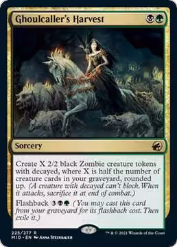 Ghoulcaller's Harvest (225), Innistrad: Midnight Hunt — Magic card price